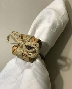 Fait de rotin forme ronde accessoires de table ronds de serviette maison et cuisine Ware tissu tenant anneaux prix abordable - Product Image 5