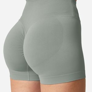 Shorts de Yoga de Alto Rendimiento con Rayas de Carreras, Cintura Alta, Aerodinámicos, con Efecto Scrunch, de Nailon y Elastano, Inspirados en la Velocidad, para Entrenamiento - Product Image 5