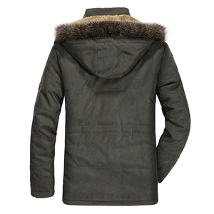 Chaqueta Parka Cortavientos de Moda para Hombre, Primavera y Otoño, con Capucha, Talla Grande, Chaqueta de Abrigo - Product Image 2