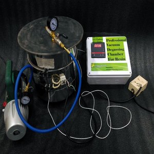 Máquinas mezcladoras de desgasificación al vacío rotativas de acero inoxidable de primera calidad Bombas de rendimiento óptimo para suministros de laboratorio - Product Image 4