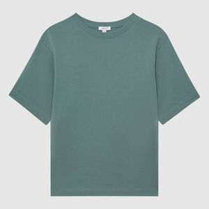 Camiseta de manga corta de ultra algodón para hombre Diseños de transferencia de calor personalizados en el bolsillo delantero Su propia marca Patrón sólido para adultos - Product Image 4