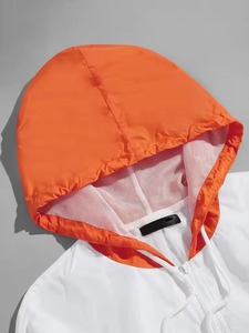 ODM Custom Wholesale Mens Windbreaker Jacket And <b>Shorts</b> Set <b>Zip</b> Up Sublimation Sports Training Outdoor Casual Activewear - Product Image 3