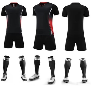 Camiseta de fútbol de alta calidad, uniforme de secado rápido, conjunto de fútbol de entrenamiento con estilo en el extranjero para hombres - Product Image 4