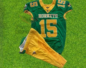 Uniforme de football américain à manches courtes de qualité supérieure, personnalisable, grande taille, logo personnalisé, faible MOQ, 100% polyester, fabrication sur mesure - Product Image 4