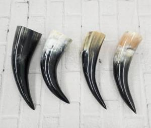 Corne de buffle naturelle sur mesure soufflant des cornes artisanat décoration pour Viking poli Style Noël Occasion agate artisanat - Product Image 6