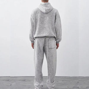 Survêtements de sport décontractés pour hommes Haute qualité Polyester coton impression personnalisée Jogging Survêtement unisexe hommes Jogger ensemble vente en gros - Product Image 6