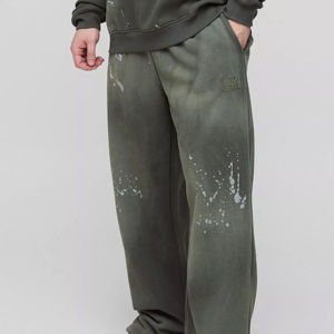 Survêtement de sport personnalisé pour homme, survêtement évasé, nouveau design streetwear, survêtement évasé à prix avantageux, design personnalisé - Product Image 5