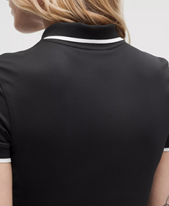 Nouveau arrivé 2025 100% coton femmes pour chemises couleur noire solide respirant séchage rapide écologique été à manches courtes décontracté - Product Image 4