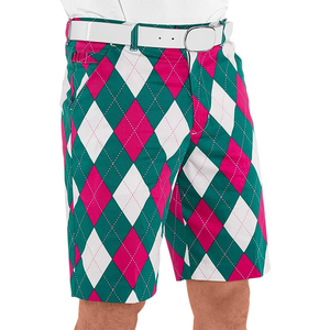 Pantalones cortos de golf de sublimación de poliéster transpirables de secado rápido para hombre, ligeros, cómodos, para deportes al aire libre y golfistas europeos - Product Image 3