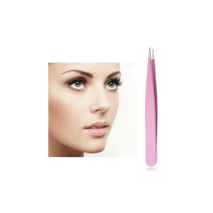 Juego de pinzas aplicadoras de extensión de pestañas de personalización profesional, pinzas para pestañas de cejas, pinzas de acero inoxidable - Product Image 3