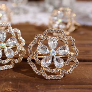 แหวนผ้าเช็ดปากสำหรับตกแต่งทำจากโลหะอุปกรณ์ขายส่ง - Product Image 1