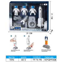 Vente chaude 2025 Astro jouet navette spatiale jouet Exploration lance-roquettes jouer ensemble vaisseau spatial avec astronautes Figure modèle d'avion