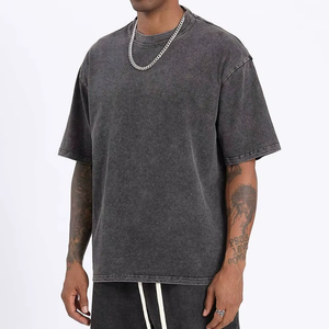 T-shirt en coton uni pour homme, basique, confortable, doux, fabrication OEM ODM - Product Image 3