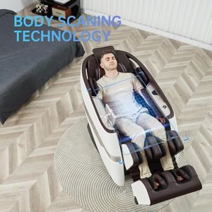 Sillón de Masaje de Primera Calidad, Reclinable de Gravedad Cero para Todo el Cuerpo, con Altavoz Bluetooth, Terapia de Calor, Rodillo para Pies y Masaje de Aire - Product Image 5