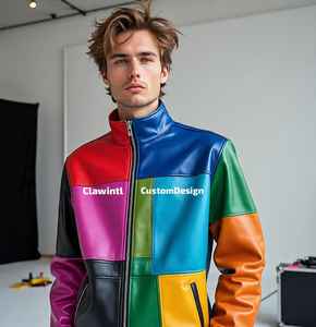 Fabricante de chaquetas de cuero personalizadas Diseñador de moda Proveedor de EE. UU. Basado en EE. UU. Diseñador de chaquetas de cuero personalizado Proveedor al por mayor - Product Image 1