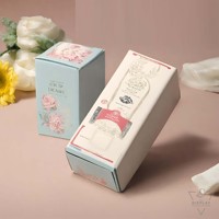 Emballages personnalisés exquis pour gâteaux de lune, options pour aliments pour bébés, papier couché écologique, logo personnalisé pour cadeaux de luxe