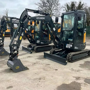 Excavatrice sur chenilles 4 tonnes 5 tonnes Mini pelleteuse 5 t Digger Bagger avec accessoires en option - Product Image 1