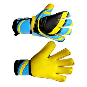 2025 personnalisable respirant antidérapant réglable gants de gardien de but haute qualité allemand Latex gaufré Logo Design Made Premium - Product Image 4