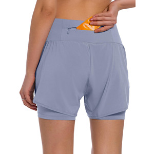2025 vêtements pour femmes été personnalisé Logo impression Shorts pour femmes taille moyenne conception personnalisée Gym femmes Shorts - Product Image 6