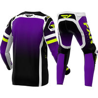 Ensemble d'équipement de motocross de qualité supérieure, design personnalisé, pantalon de motocross, pantalon de descente, pantalon de dirt bike, maillot en mesh MX MTB BMX, modèle vierge