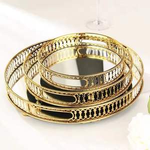 Plateau rectangulaire coréen en acier inoxydable design, pour barbecue, sushis, service, plateau à collation, plateau à gâteau, plateau de rangement - Product Image 2