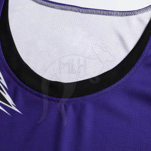 Latest Design Breathable Summer Sportswear <b>Basketball</b> Uniform Sets Customized Printing Solid Color Plus Size 100% Sizes - Product Image 4