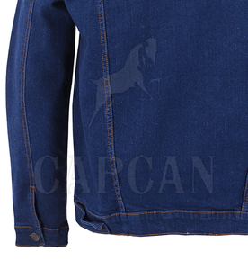 Vestes en denim décontractées les plus vendues à la mode avec taille personnalisée Vestes à manches longues pour hommes faites sous forme de Sialkot - Product Image 5