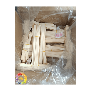 ถ้วยชานมไม้ไผ่ทำมือธรรมชาติแบบพกพาถ้วยชาแบบมีฟองเป็นมิตรต่อสิ่งแวดล้อมพร้อมข้อมูลสีทอง99ชิ้น - Product Image 6