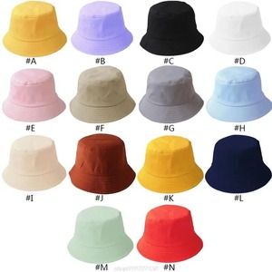 Sombrero de cubo plegable sólido Unisex, nueva gorra de protección solar para exteriores con estilo Hip Hop, informal para pescador de playa o mujer - Product Image 6