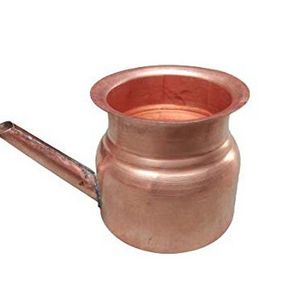 Venta directa de fábrica Lota de cobre de alto grado con flujo ligero Verter agua Lota macetas para plantas para cocina utiliza Lota única - Product Image 2