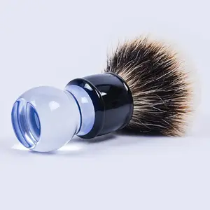 Dongshen Shaving Brush Manufacturer Resin Handle Men Badger Hair Shaving Beard Brush