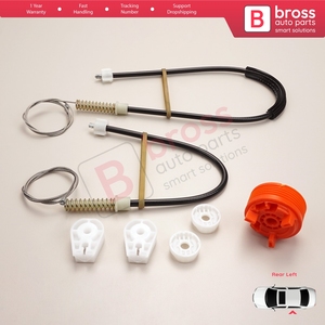 BWR565ชุดซ่อมกระจกหน้าต่างไฟฟ้า, ด้านหลังซ้ายสำหรับ EM0 MK2 Megane/1 2002-2009 CC Cabriolet เปิดประทุน8201010933 - Product Image 4