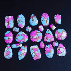 ขายส่งจำนวนมากผสมรูปร่างของ100% ผ้าฝ้ายธรรมชาติลูกอมควอตซ์ Cabochon หลวมอัญมณีธรรมชาติสำหรับทำเครื่องประดับ - Product Image 2