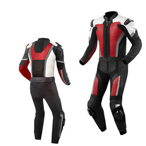 Traje de Motocross Ropa para pilotos de carreras personalizada Pantalones de Motocross Motocicleta Cuero de vaca Traje de moto al por mayor - Product Image 2