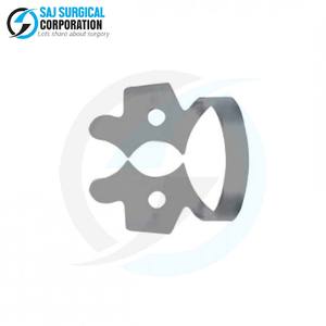 Venta al por mayor Abrazaderas de presa de goma Paquete a granel Acero alemán Certificado CE para universidades dentales Clínicas Conjunto dental Instrumento quirúrgico - Product Image 1