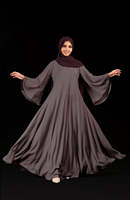 Vêtements ethniques pour femmes, abayas à motifs parapluie, dernières tendances 2024, abayas élégantes et modestes pour femmes, abayas de style pakistanais