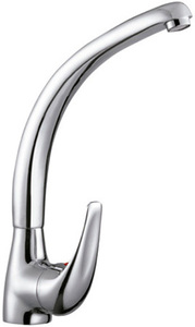 ก๊อกน้ำห้องครัวแบบก้านโยกเดี่ยวพร้อมพวยกาเหล็กหล่อ (มิร์ตาค 65802) - Product Image 1