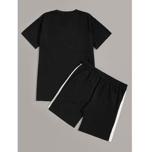 Conjunto de Ropa para Niños, Camiseta de Manga Corta y Pantalones Cortos, Traje de Verano, Moda Casual, Estampado, de BD - Product Image 2