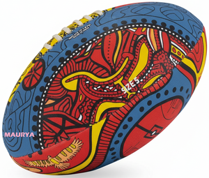 Bola AFL de diseño aborigen con logotipo personalizado directo de fábrica con Envío puerta a puerta - Product Image 1