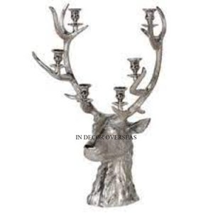 Pièce maîtresse de table de mariage en métal plaqué or de haute qualité de créateur floral approvisionnement en bougeoir à l'aspect attrayant - Product Image 5