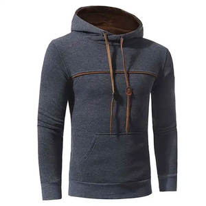 Vente en gros de sweats à capuche surdimensionnés 100% coton personnalisés pantalons de survêtement pour hommes hiver polaire bouffée 3D solide à capuche ODM numérique - Product Image 6