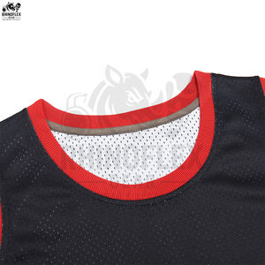 Conjuntos de Camisetas de Baloncesto sin Mangas Transpirables de Alta Calidad, Cómodas, 100% Poliéster, el Mejor Diseño y Color - Product Image 4
