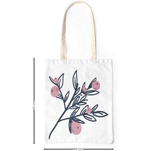 Sac fourre-tout en coton écologique imprimé sur mesure XL pour femmes bohèmes élégantes à poignée automatique Chaînes de sac de messager Toile de qualité supérieure - Product Image 2