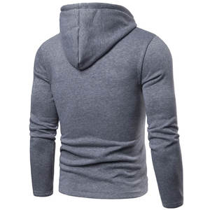 2025 nouveau gros hommes confortable personnalisé Top Design pull à capuche couleur unie Slim Fit Street Wear pour l'hiver - Product Image 3