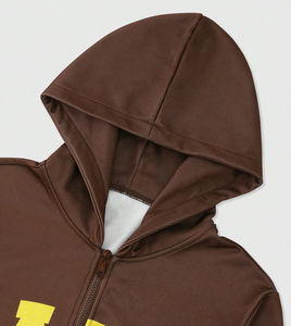 Survêtements hommes dtg dtf imprimer sweat à capuche zippé joggers deux pièces tenue de sport décontractée athlétique slim fit survêtement de course 2025 - Product Image 5