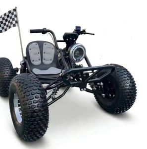 NUEVO Go-Kart Todoterreno Eléctrico Industrial Zy-liath-or72V de Fábrica, sin Escobillas, DIY, Velocidad Máxima de 62 MPH, Transmisión por Eje, Doble Sistema Hidráulico, Neumáticos 19x7-8 - Product Image 1