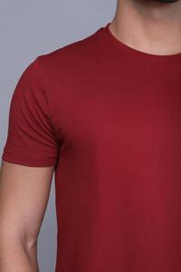 T-shirt Homme Personnalisé à Manches Courtes Respirant et Uni pour Impression – Vente en Gros, Modèle Vierge - Product Image 3