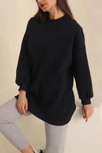 Sudadera elegante para mujer, jersey con hombros caídos, sudadera para mujer en diferentes estilos, sudadera con logotipo personalizado para mujer - Product Image 6