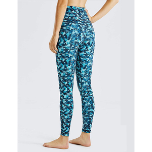 Mallas de cintura alta de talla grande personalizadas para entrenamiento para mujer, ropa deportiva, conjuntos de sujetador superior para Fitness, ropa de gimnasio, ropa de pantalón corto de Yoga - Product Image 5