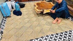 Alfombra de área de paja plegable ecológica al por mayor Alfombra Búsqueda superior Alfombras de sala de estar vintage Best Buy Floor Mat Alfombras - Product Image 2